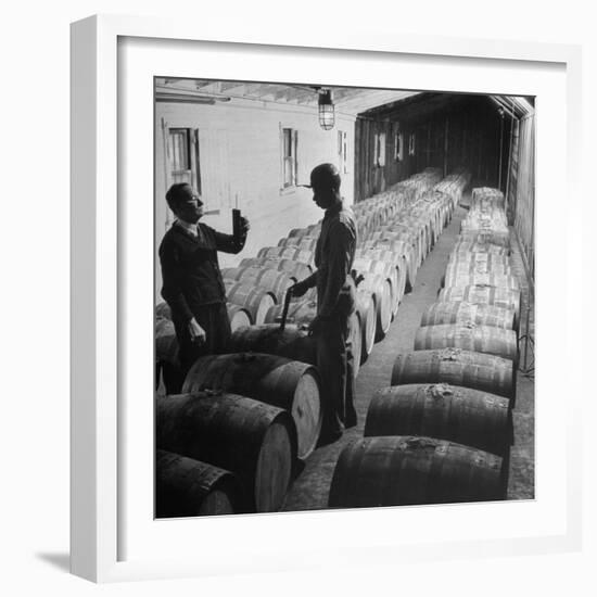 Proofing Whiskey at Jack Daniels Distillery-Ed Clark-Framed Photographic Print