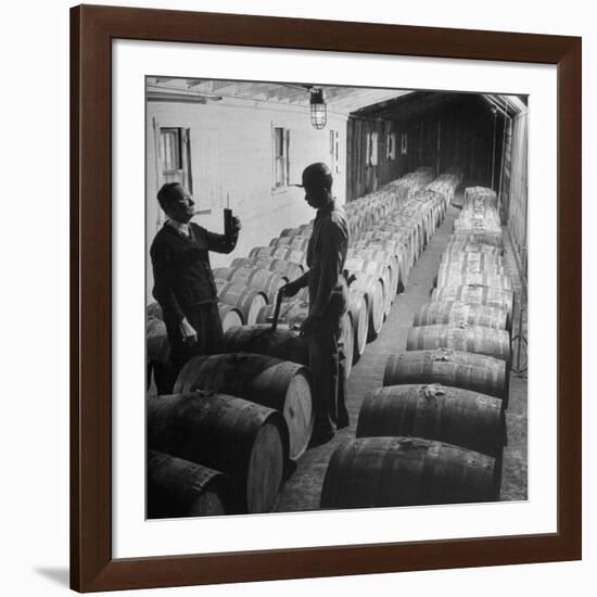Proofing Whiskey at Jack Daniels Distillery-Ed Clark-Framed Photographic Print