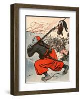 Propaganda, Baby Impaled-null-Framed Art Print