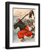 Propaganda, Baby Impaled-null-Framed Art Print