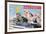 Propaganda Poster, Wonsan City, Democratic People's Republic of Korea (DPRK), North Korea, Asia-Gavin Hellier-Framed Photographic Print