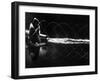 Propellar Turbalance Photographed in Stroboscopic Light as Water Passes the Torpedo-null-Framed Photographic Print