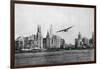 Propeller Aircraft in Chicago-null-Framed Photographic Print