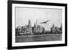 Propeller Aircraft in Chicago-null-Framed Photographic Print