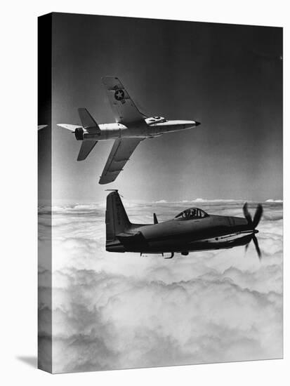 Propeller and Jet Fighters of the U.S. Navy-null-Stretched Canvas