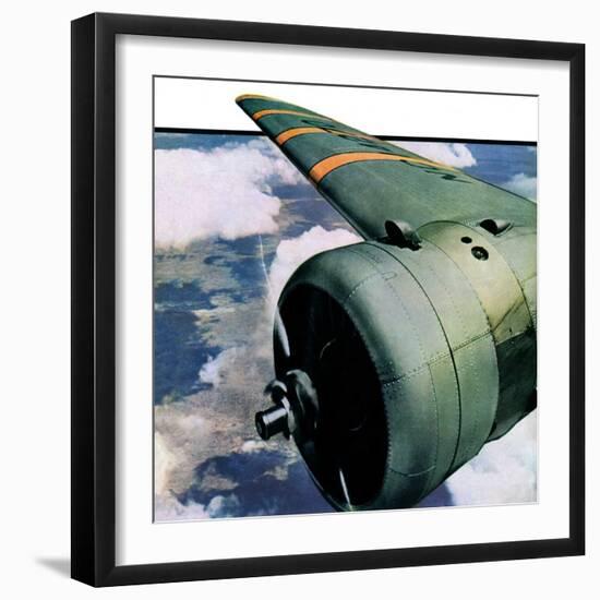 "Propeller,"August 7, 1937-Ivan Dmitri-Framed Giclee Print