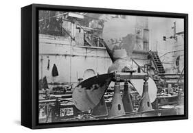 Propeller, Harland and Wolff, Belfast, C.1910-Robert John Welch-Framed Stretched Canvas