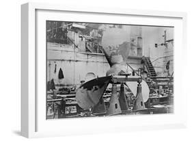 Propeller, Harland and Wolff, Belfast, C.1910-Robert John Welch-Framed Giclee Print