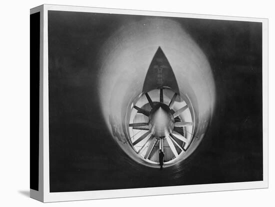 Propeller in Altitude Wind Tunnel-null-Stretched Canvas