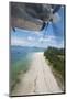 Propeller Plane Landing on Praslin Island, Seychelles, Indian Ocean Islands-Guido Cozzi-Mounted Photographic Print