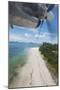 Propeller Plane Landing on Praslin Island, Seychelles, Indian Ocean Islands-Guido Cozzi-Mounted Photographic Print