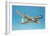 Propeller Plane-null-Framed Art Print