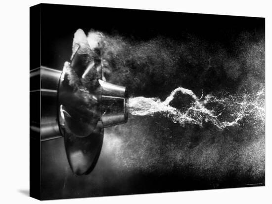 Propeller Turbulence Photographed in Stroboscopic Light as Water Passes the Torpedo-Al Fenn-Stretched Canvas