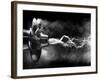 Propeller Turbulence Photographed in Stroboscopic Light as Water Passes the Torpedo-Al Fenn-Framed Photographic Print