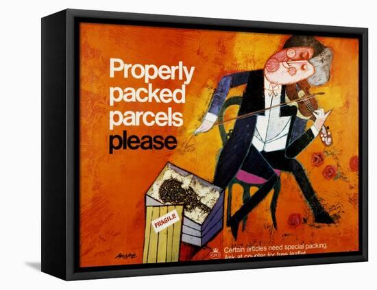 Properly Packed Parcels Please-Andre Amstutz-Framed Stretched Canvas