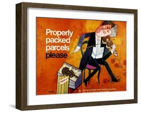 Properly Packed Parcels Please-Andre Amstutz-Framed Art Print