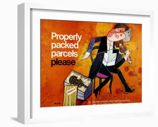 Properly Packed Parcels Please-Andre Amstutz-Framed Art Print