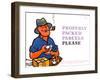 Properly Packed Parcels Please-Harry Stevens-Framed Art Print