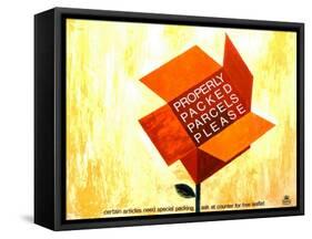 Properly Packed Parcels Please-George Brzezinski Karo-Framed Stretched Canvas