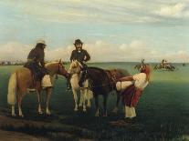 Life of Gauchos in Pampas: Riders Preparing for Rodeo-Properzia De Rossi-Laminated Giclee Print