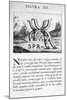 Prophecy Figure XII from Prognosticatio Eximii Doctoris Paracelsi, 1536-Theophrastus Bombastus von Hohenheim Paracelsus-Mounted Giclee Print