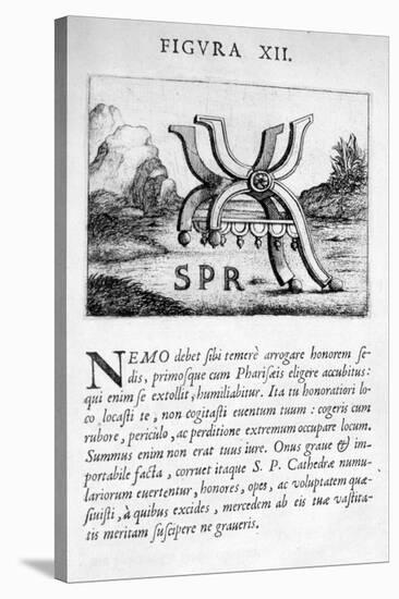 Prophecy Figure XII from Prognosticatio Eximii Doctoris Paracelsi, 1536-Theophrastus Bombastus von Hohenheim Paracelsus-Stretched Canvas