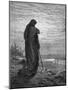 Prophet Amos, engraving by Gustave Doré - Bible-Gustave Dore-Mounted Giclee Print