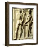 Prophet and Nude Figures-Baccio Bandinelli-Framed Giclee Print