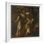 Prophet Elijah Visited by an Angel-Ferdinand Bol-Framed Art Print