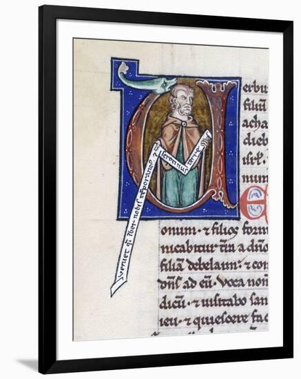 Prophet Hosea with scroll, Bible-French-Framed Giclee Print