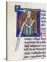 Prophet Hosea with scroll, Bible-French-Stretched Canvas