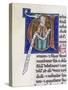 Prophet Hosea with scroll, Bible-French-Stretched Canvas