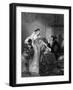 Prophet of St Paul's Reading a Woman's Palm-AE Chalon-Framed Art Print
