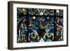 Prophet, Stained Glass, Chartres Cathedral, France, 1145-1155-null-Framed Photographic Print