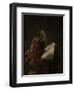 Prophetess Hannah-Rembrandt van Rijn-Framed Art Print