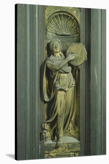 Prophetess, Panel-Lorenzo Ghiberti-Stretched Canvas