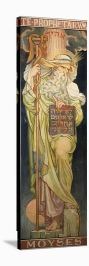 Prophets from the Old Testament: Moses, c.1910-Frederic James Shields-Stretched Canvas