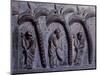 Prophets in Paradise of Palms, Bronze Panels from St Ranieri's Door-Bonanno Pisano-Mounted Giclee Print