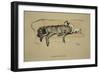 Propitation, 1930, 1st Edition of Sleeping Partners-Cecil Aldin-Framed Giclee Print