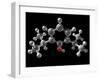 Propofol Molecule-Laguna Design-Framed Photographic Print