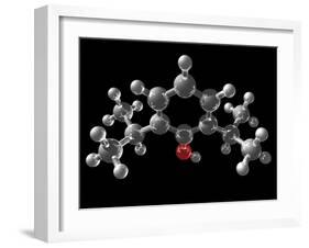 Propofol Molecule-Laguna Design-Framed Photographic Print