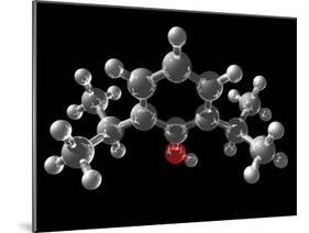 Propofol Molecule-Laguna Design-Mounted Photographic Print