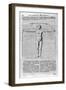 Proportions of Man, 1675-Athanasius Kircher-Framed Giclee Print