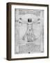 Proportions of the Human Figure, C1492-Albrecht Durer-Framed Giclee Print