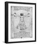 Proportions of the Human Figure, C1492-Albrecht Durer-Framed Giclee Print