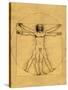 Proportions of the Human Figure-Leonardo da Vinci-Stretched Canvas