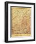 Proposal for Great Smoky Mountains National Park - Panoramic Map-Lantern Press-Framed Art Print