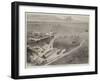 Proposed Channel Railway Ferry, Station and Pier at Dover-null-Framed Giclee Print
