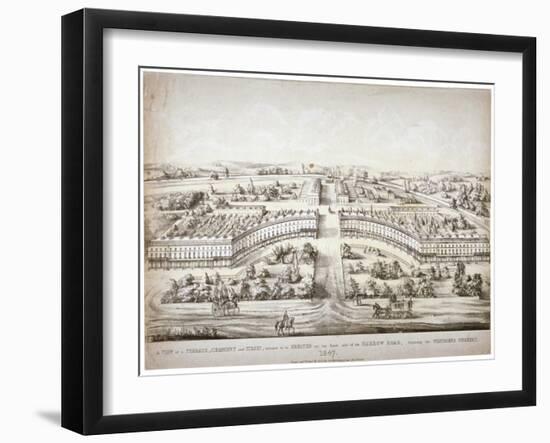 Proposed Development Off Harrow Road, Paddington, London, 1847-GL Lee-Framed Giclee Print