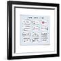 Proposed Facebook Buttons-Reza Farazmand-Framed Art Print